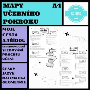 MAPY UČEBNÍHO POKROKU - 5.ročník - A4