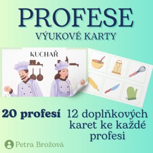 Výukové karty "PROFESE"