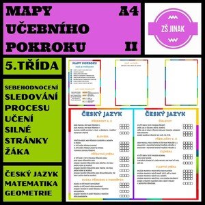 MAPY UČEBNÍHO POKROKU - 5.třída