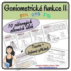 Goniometrické funkce - obrázkové příklady II
