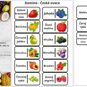 Domino - České ovoce