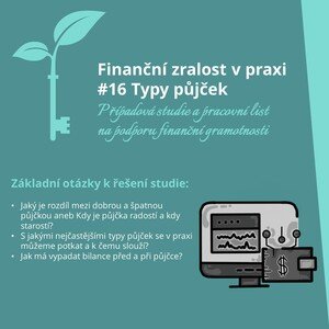 Finanční gramotnost - FZP 16 - Typy půjček