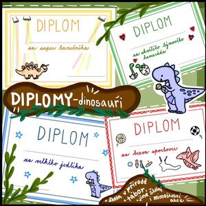 DIPLOMY - dinosauři
