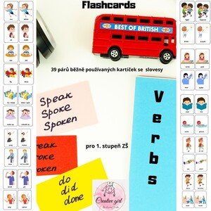 Flashcards Verbs - slovesa