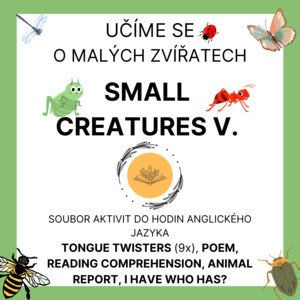 Small creatures V. - Malá zvířata, soubor aktivit