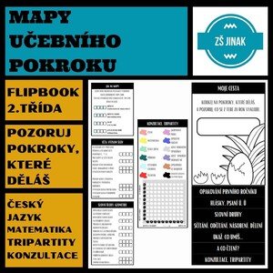 MAPY UČEBNÍHO POKROKU - 2.třída - flipbook + tripartity