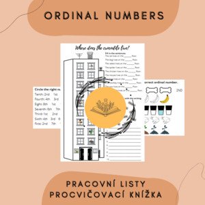 Ordinal numbers / Řadové číslovky - pracovní listy