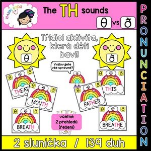 PRONUNCIATION - TH - rainbows and suns