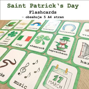 Flashcards - Saint Patricks Day