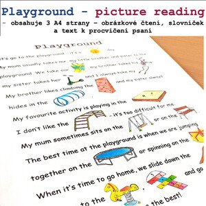 Playground - picture reading