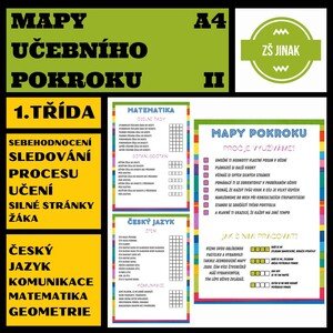 MAPY UČEBNÍHO POKROKU - 1.třída