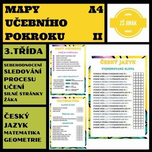 MAPY UČEBNÍHO POKROKU - 3.třída