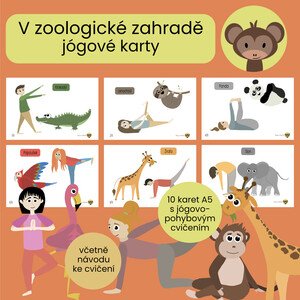 Jógové karty - v zoologické zahradě