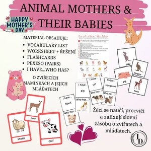 Mothers Day - Animal mothers & their babies