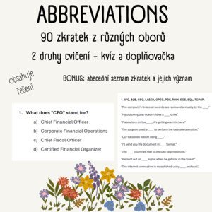 Abbreviations - 90 zkratek z různých oborů