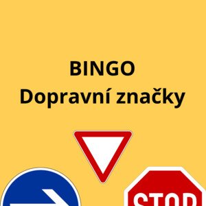 BINGO - Dopravní značky