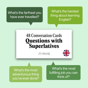 Conversation Cards: Questions with Superlatives