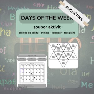 Days of the week - soubor aktivit