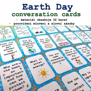 Konverzační karty - Earth Day