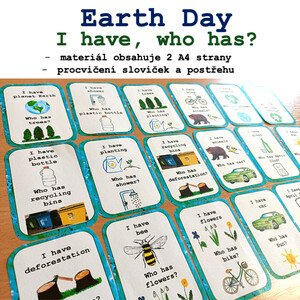 I have, who has? Earth Day