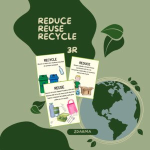 3R - recycle, reduce, reuse 