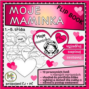 MOJE MAMINKA- FLIP BOOK SRDCE