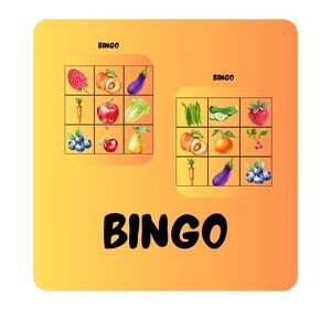Bingo - ovoce a zelenina