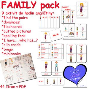 Family - pack (balíček 9 aktivit pro první stupeň ZŠ)