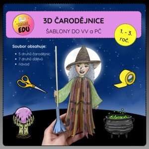 3D čarodějnice