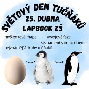 Světový den tučňáků lapbook ZŠ