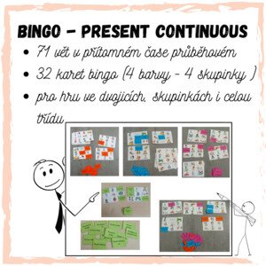 Bingo - present continuous