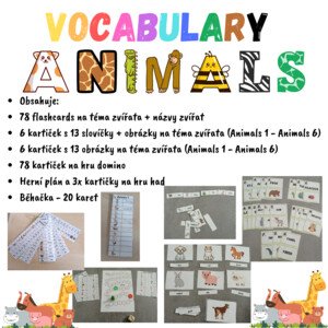 Vocabulary - animals - sada