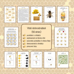 Velké včelí dobrodružství - soubor plný různých aktivit