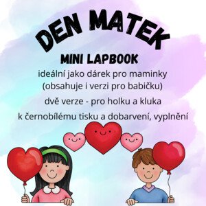 Den matek  - mini lapbook