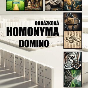 Obrázková homonyma - domino 