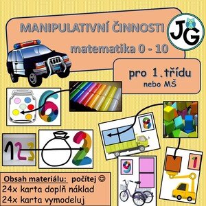 Manipulativní činnosti matematika 1.třída