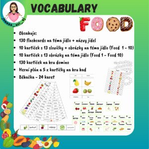 Vocabulary - FOOD - sada