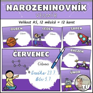 Narozeninovník - vesmír