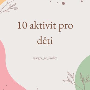 E-book 10 aktivit pro děti 