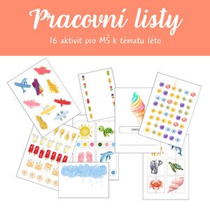 Pracovní listy - LÉTO