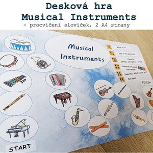 Musical Instruments - Board game