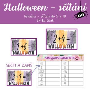 Halloween - sčítání do 10