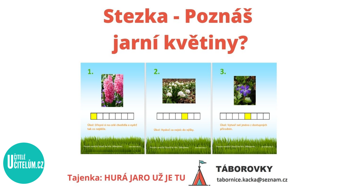 Poznáš jarní květiny? - Přírodověda | UčiteléUčitelům.cz