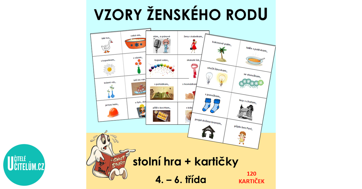 HRA - vzory ženského rodu - Český jazyk | UčiteléUčitelům.cz