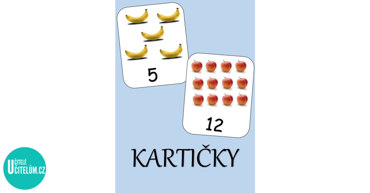 MATEMATIKA - kartičky a příklady - Matematika | UčiteléUčitelům.cz