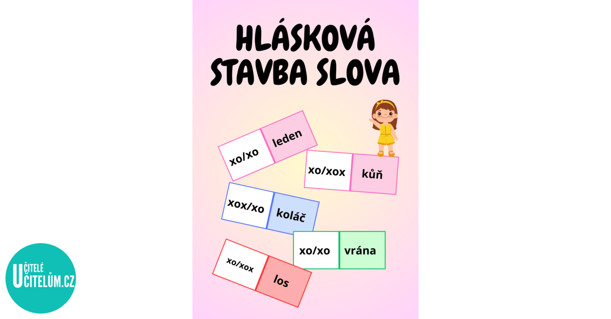 hlásková stavba slova - domino - Český jazyk | UčiteléUčitelům.cz